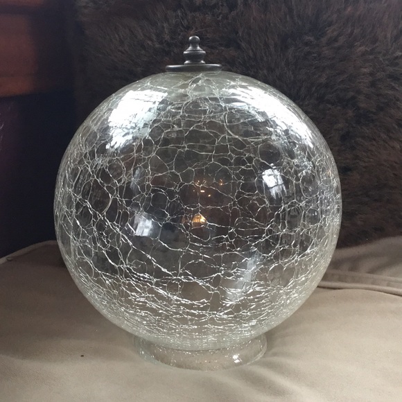 Other - Crackled glass light cover